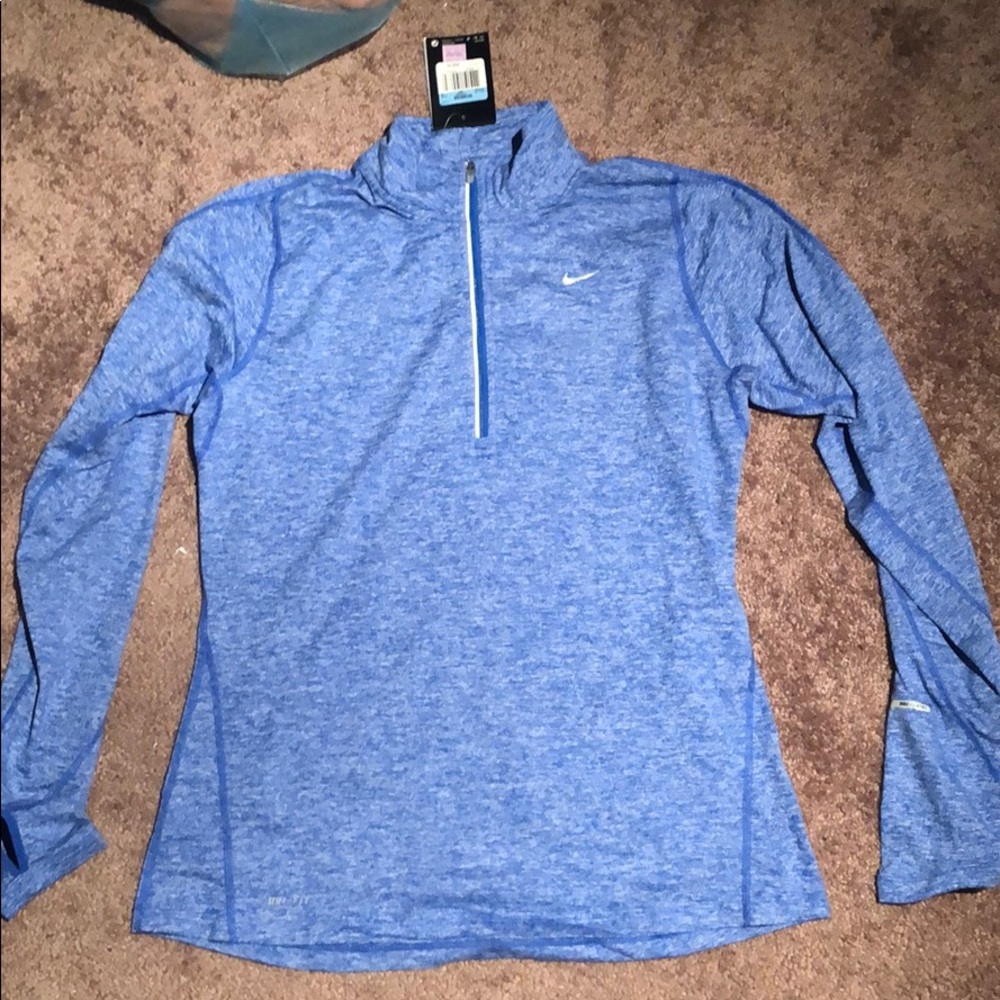 NWT Nike dri fit half zip